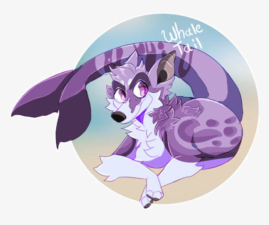 Whale Tail - Cartoon, HD Png Download