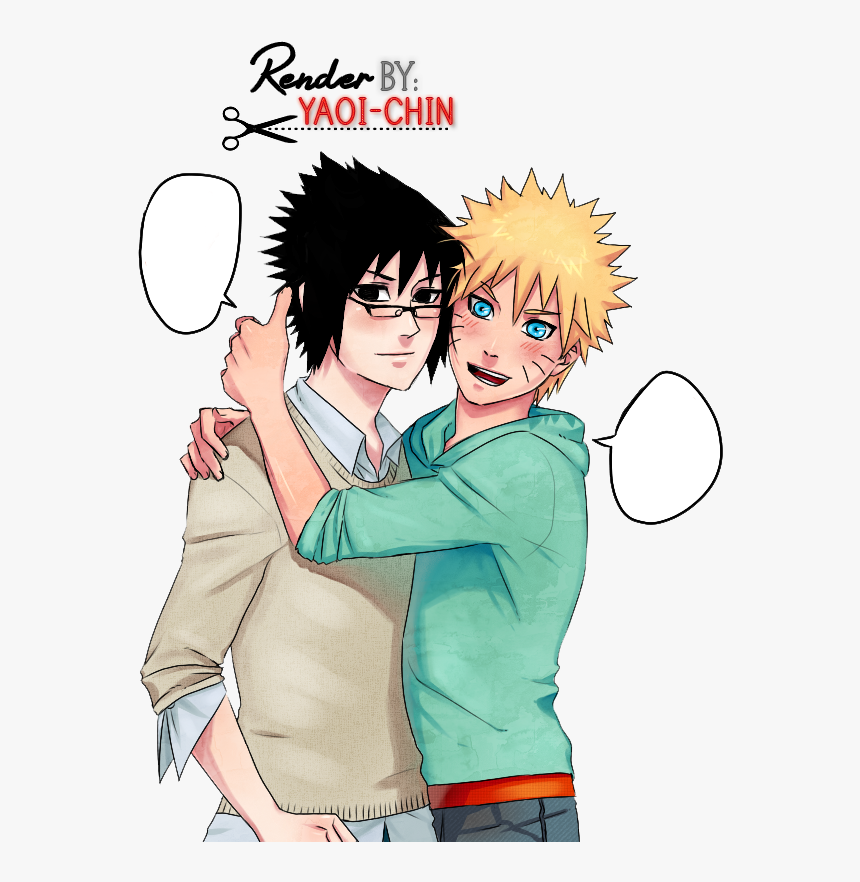 Ichigo X Naruro Yaoi , Png Download - Naruto Naruto X Sasuje, Transparent Png