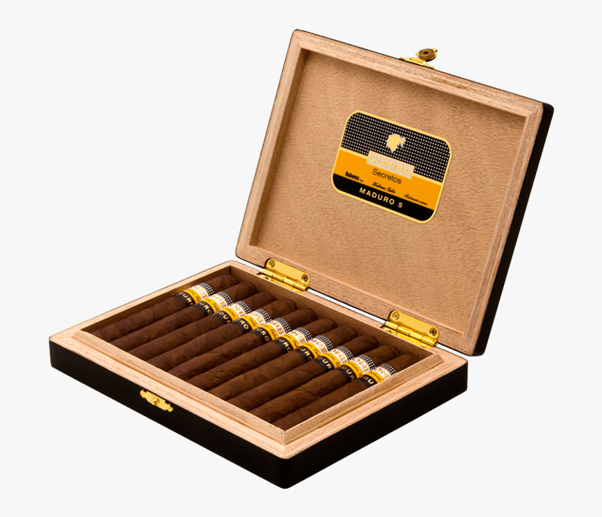 Cohiba Secretos Maduro 5 Soa Dic07 - Box Of 10 Cohiba Genios Maduro, HD Png Download
