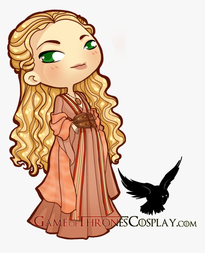 Cersei Game Of Thrones Cartoon, HD Png Download