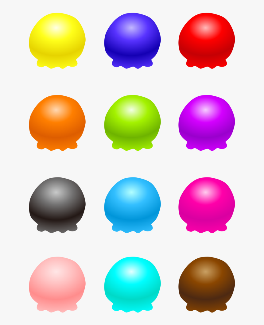 Ice Cream Balls Transparent Png - Ice Cream Ball Vector Png, Png Download