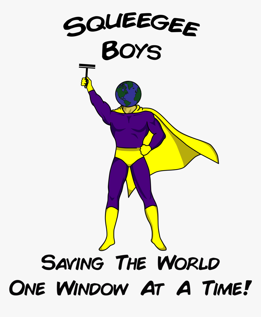 Squeegee Boys - Cartoon, HD Png Download