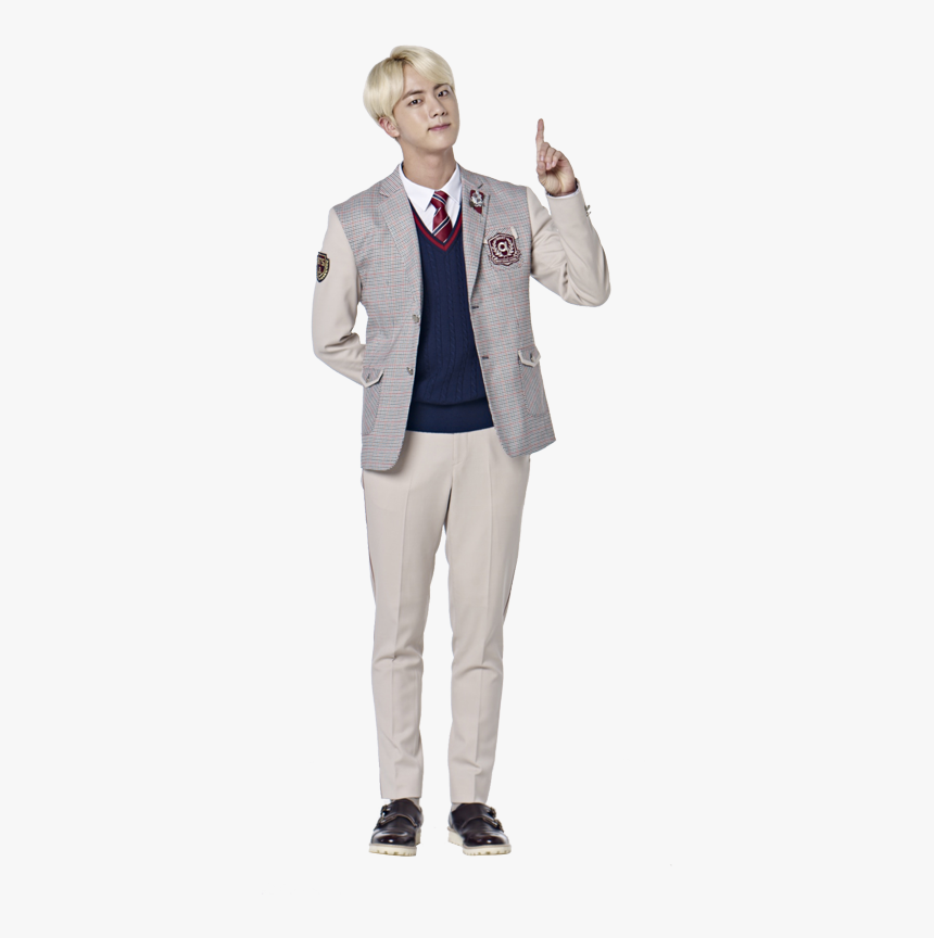 Bts Jin School Uniform, HD Png Download