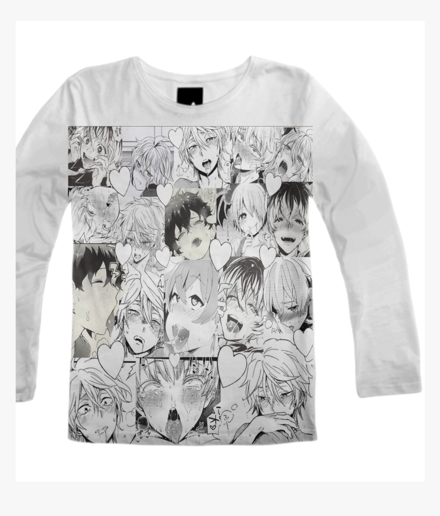 Yaoi Aheago $68 - Long-sleeved T-shirt, HD Png Download