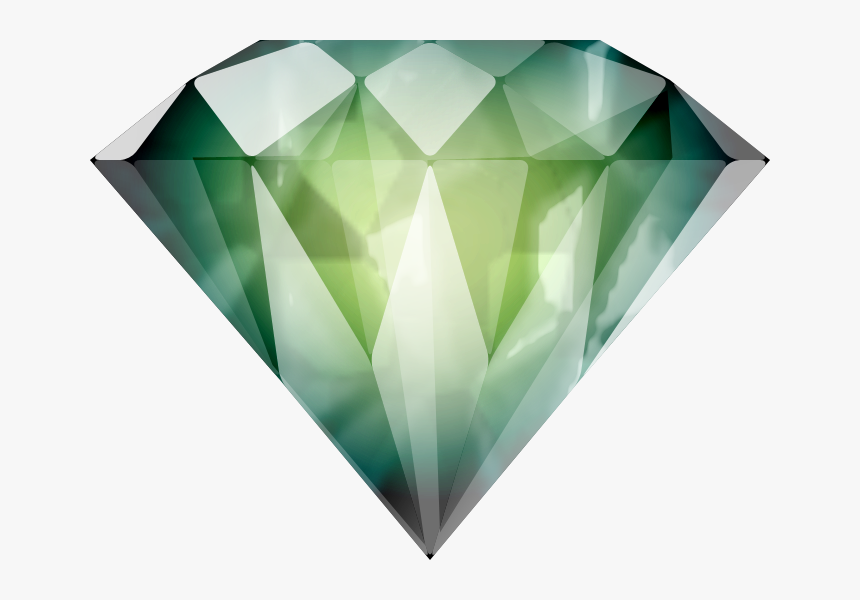 Green Diamond Png, Transparent Png