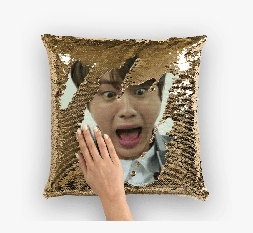 Jin Magic Pillow - Sequin Cushions, HD Png Download