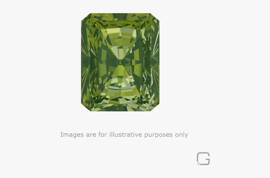40 Carat Fancy Deep Fancy Green Diamond Gia - Emerald, HD Png Download