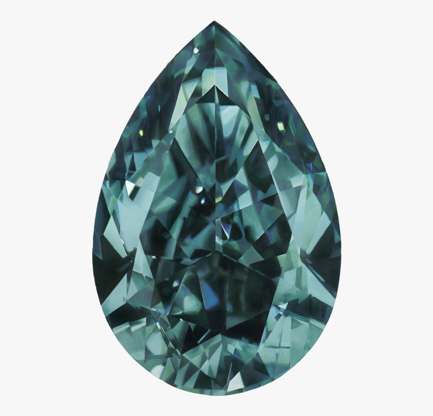 Archive Green Pear By Angie Crabtree - Diamond, HD Png Download