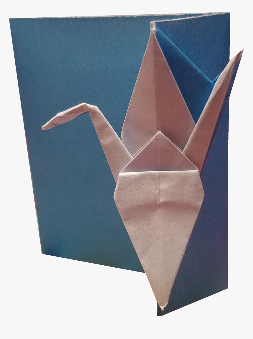 Origami Crane Png, Transparent Png