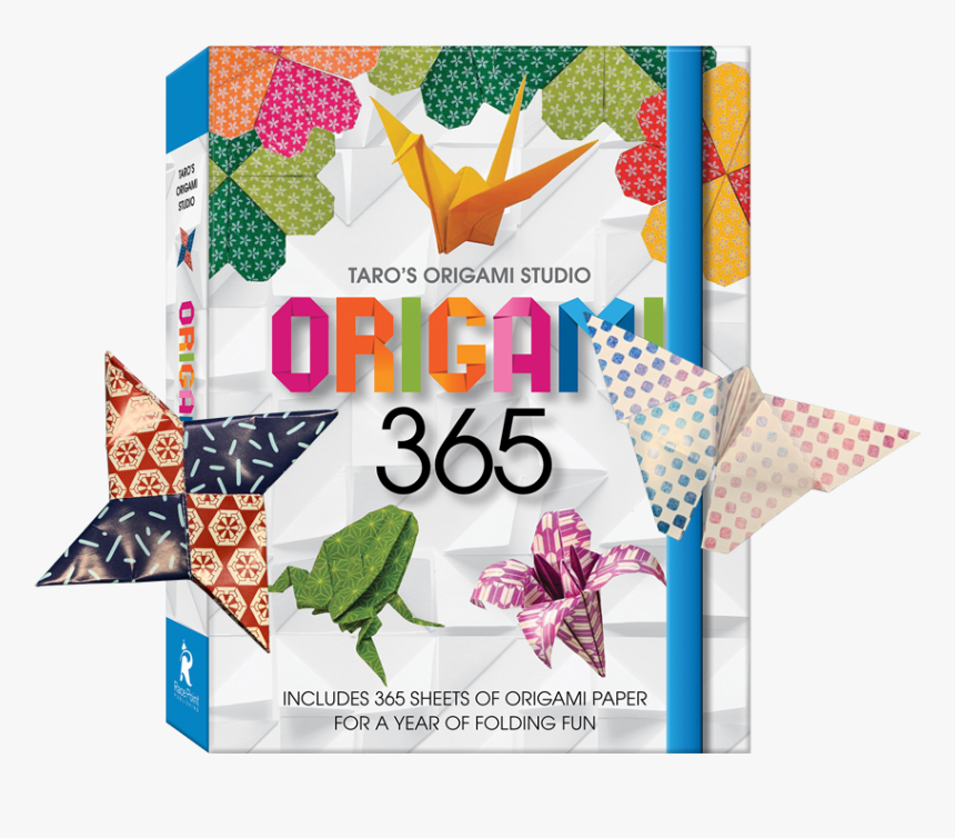 Origami365 Front - Origami 365 Includes 365 Sheets Of Origami Paper, HD Png Download