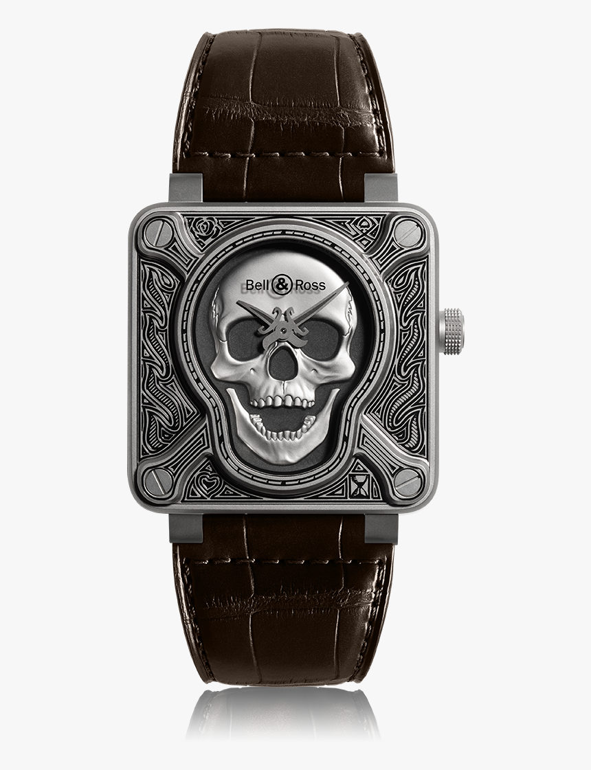 Bell And Ross Laughing Skull, HD Png Download