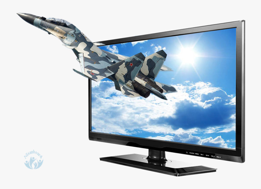 Led-backlit Lcd Display, HD Png Download