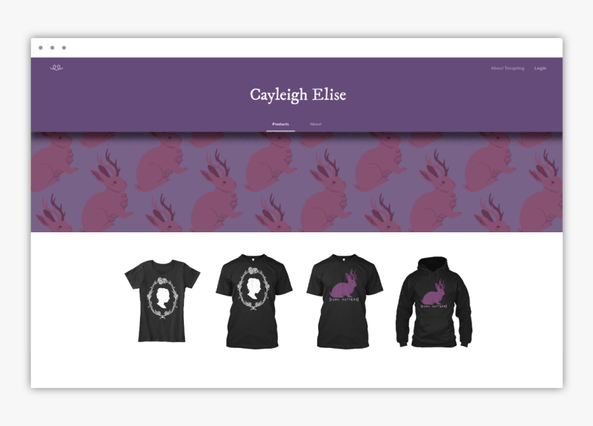 Youtuber Merch Teespring Cayleigh Elise, HD Png Download