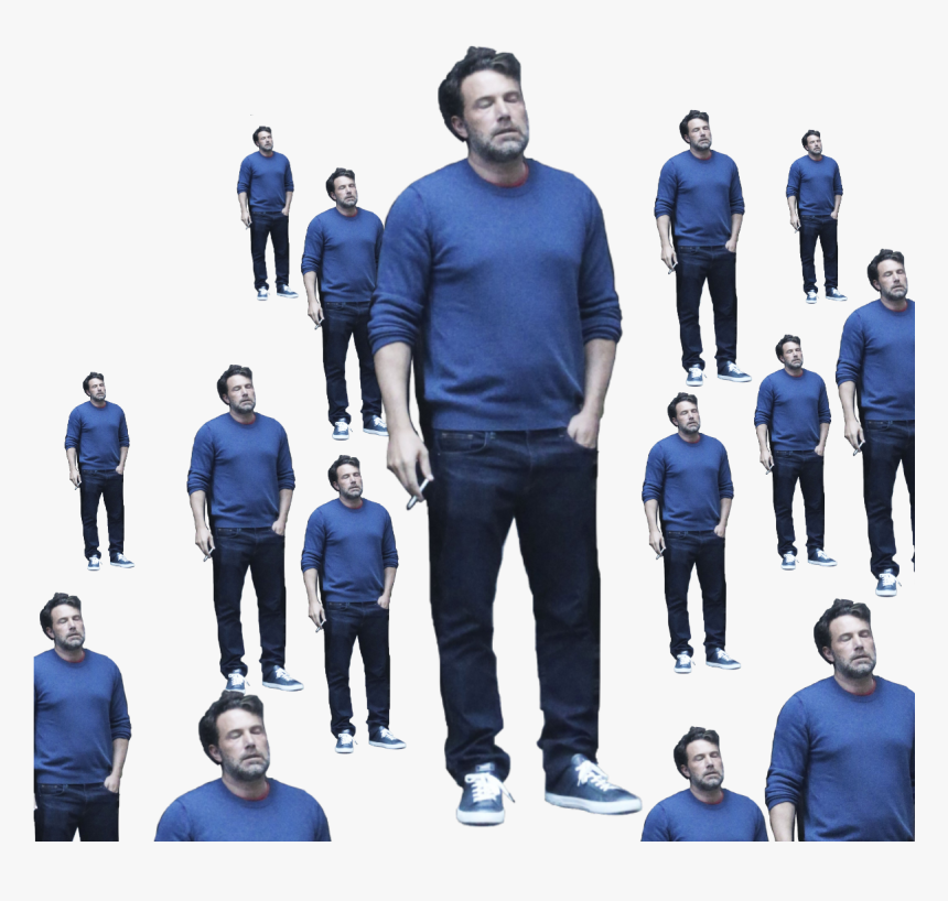Ben Affleck Looking Sad Because 2016 Is A Trash Fire - Gentleman, HD Png Download