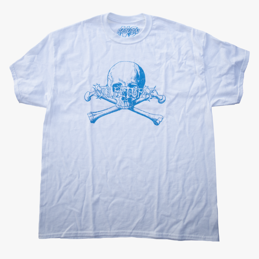 Image Of Blue Skull Tee, HD Png Download