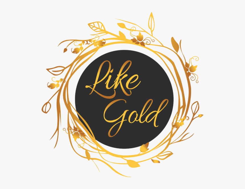 Like Gold Logo - Calligraphy, HD Png Download