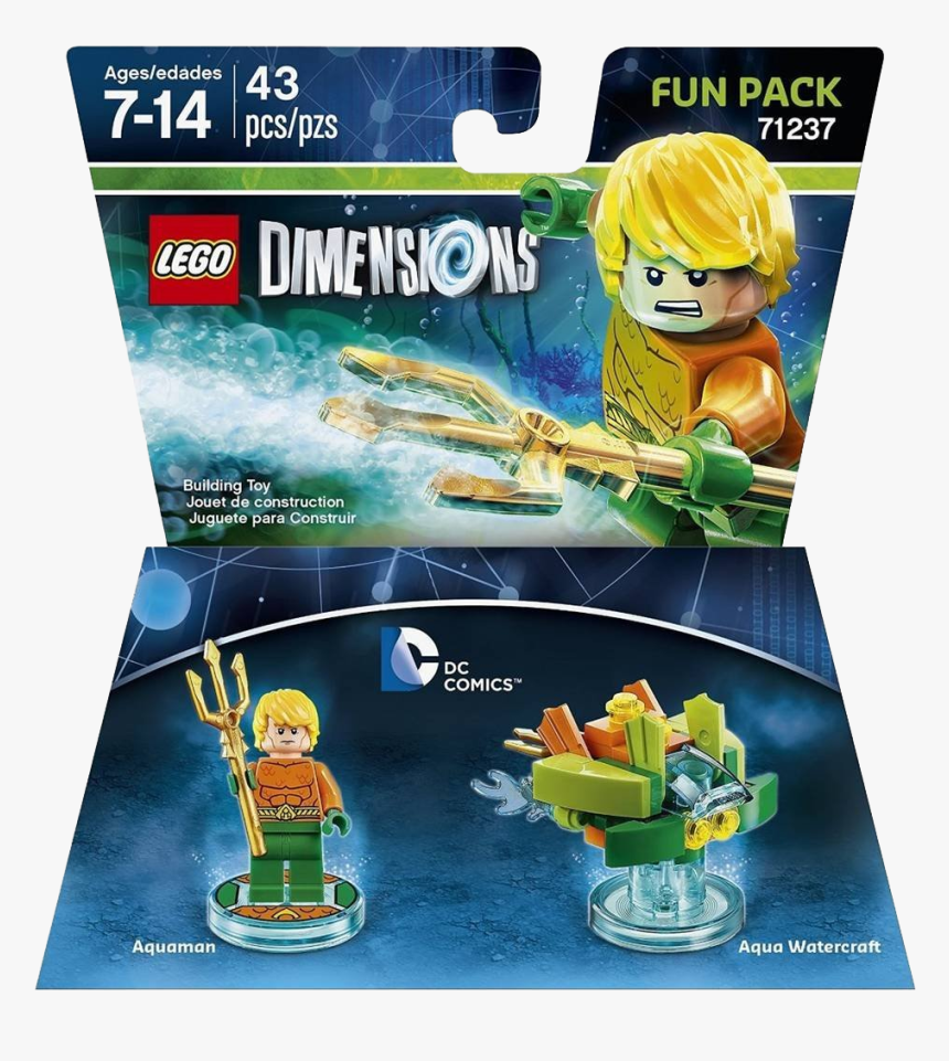 Lego Dimensions Aquaman Fun Pack, HD Png Download