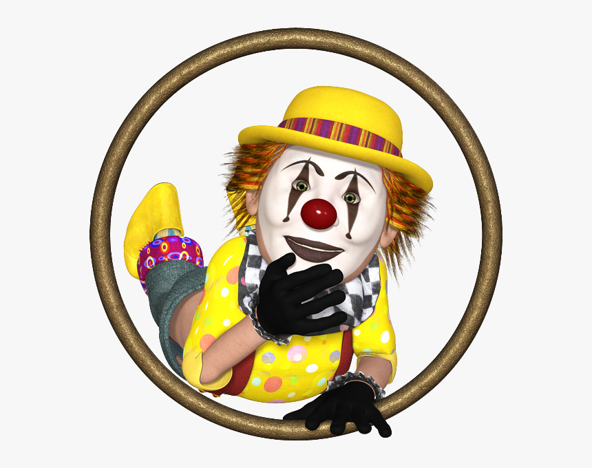 Clown Colored Png Transparent - Cartoon, Png Download