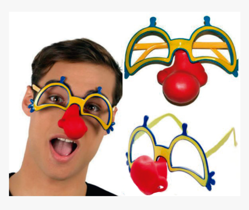 Anteojos Payaso Cotillón Disfraz - Occhiali Da Pagliaccio, HD Png Download