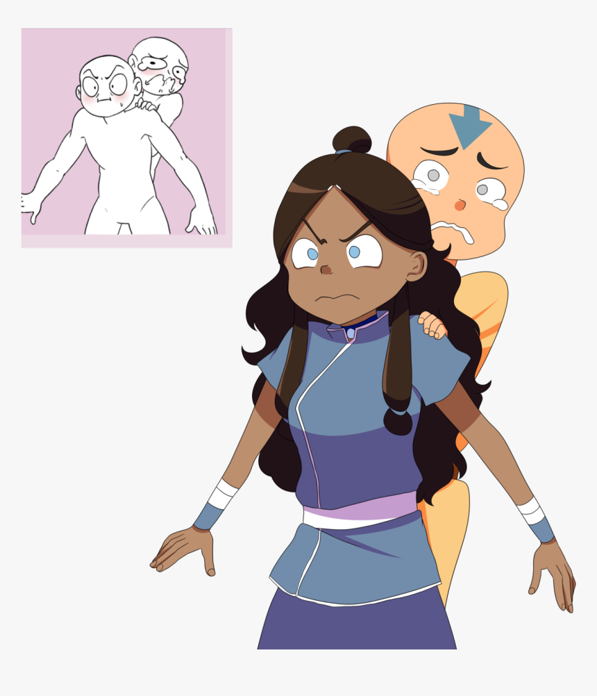 Aang X Katara, HD Png Download