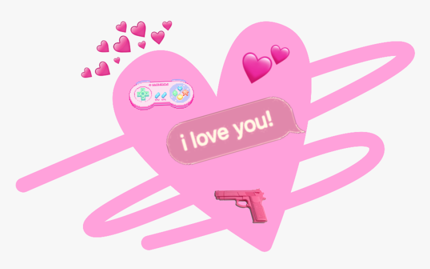 #pink #pinky #heart #fancy #love #lovely - Si El Corazon Se Cansa De Querer Para Que Sirve, HD Png Download