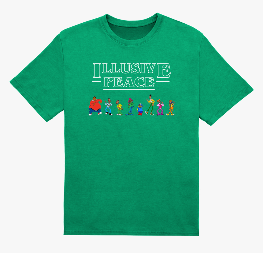 Home / Illusive Peace / Illusive Peace Green Fat Albert - Shirt, HD Png Download