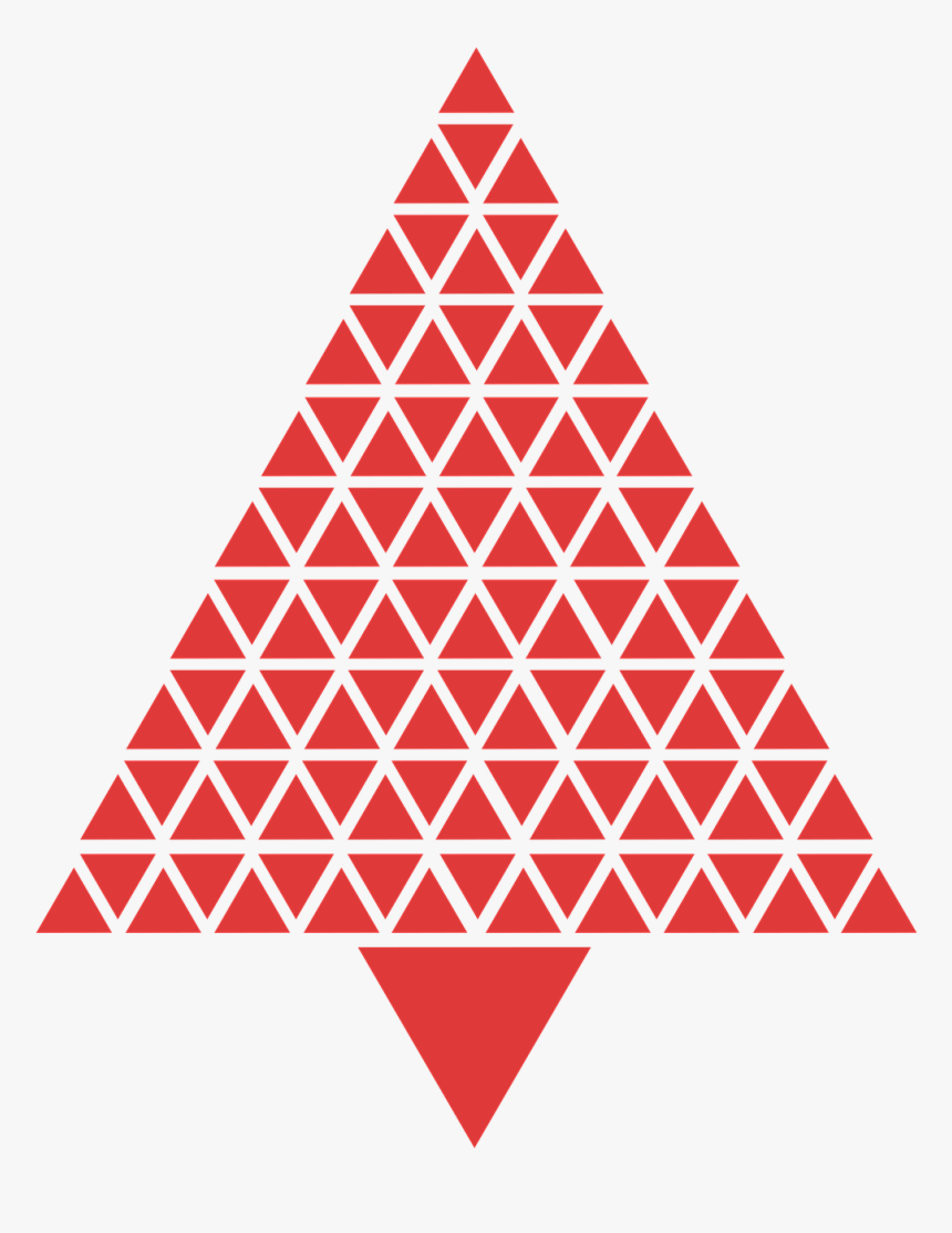 Green Abstract Christmas Trees, HD Png Download