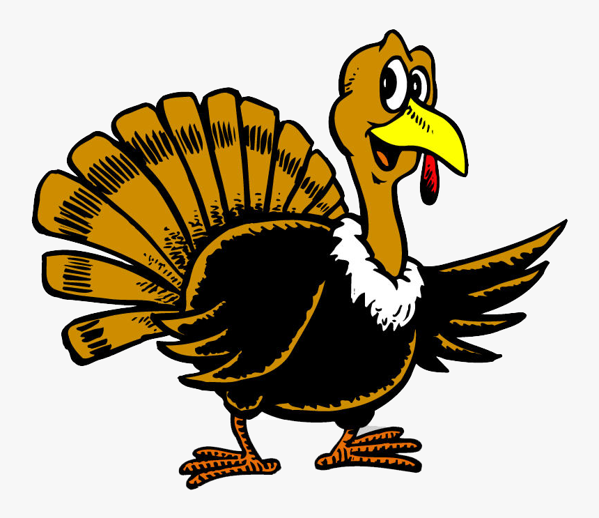 2010 - Thanksgiving Turkey Cartoon, HD Png Download
