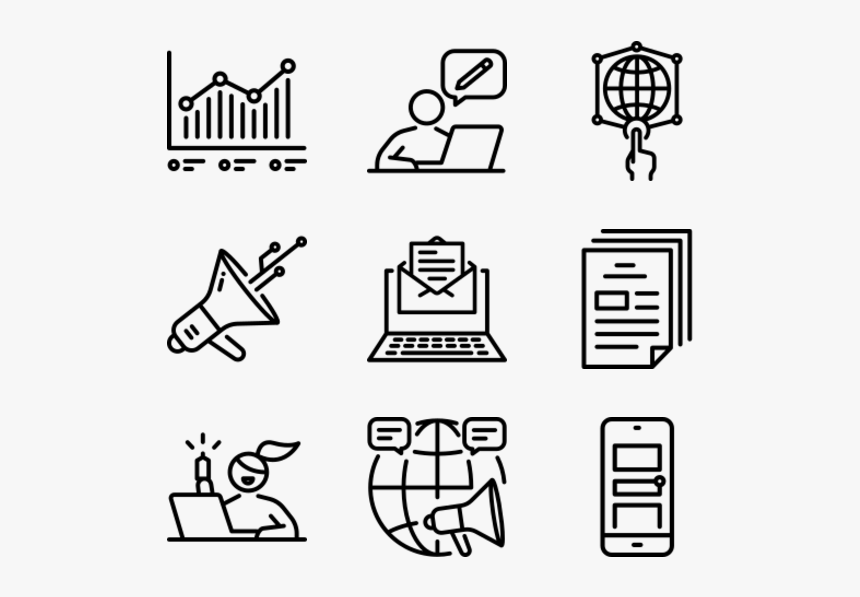 Essential Set - Public Transport Icons, HD Png Download