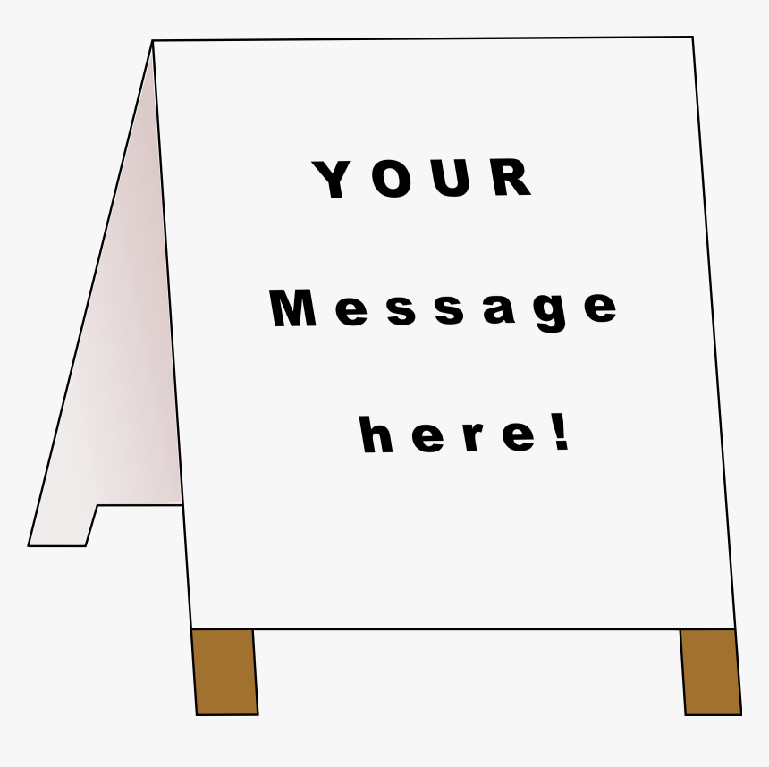 Ad Board Clip Arts - Board Clipart, HD Png Download