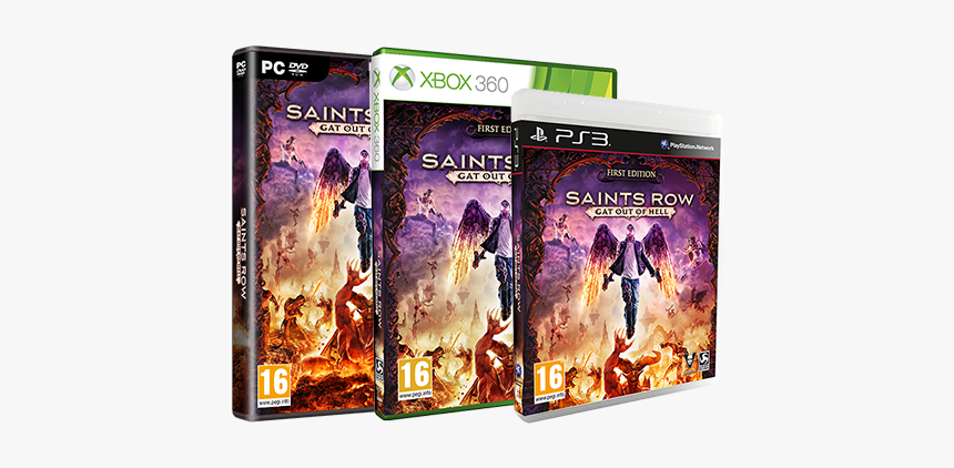 Saints Row Gat Out Of Hell - Indoor Games And Sports, HD Png Download