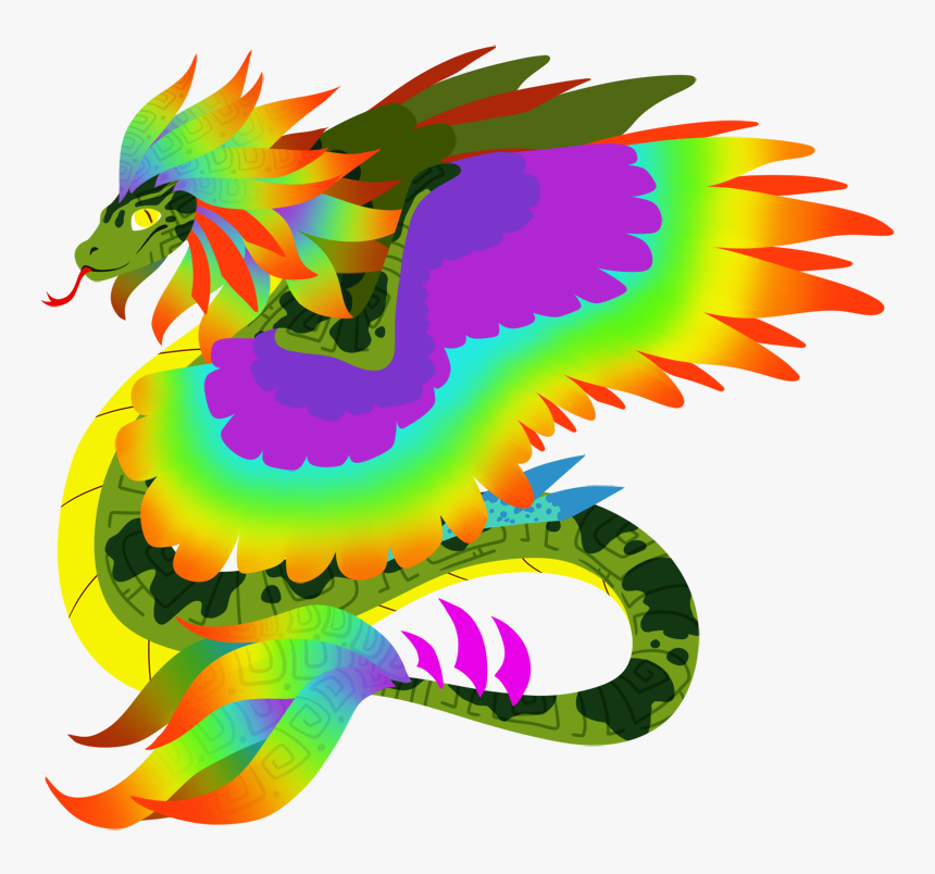 Jade The Quetzalcoatl - Illustration, HD Png Download