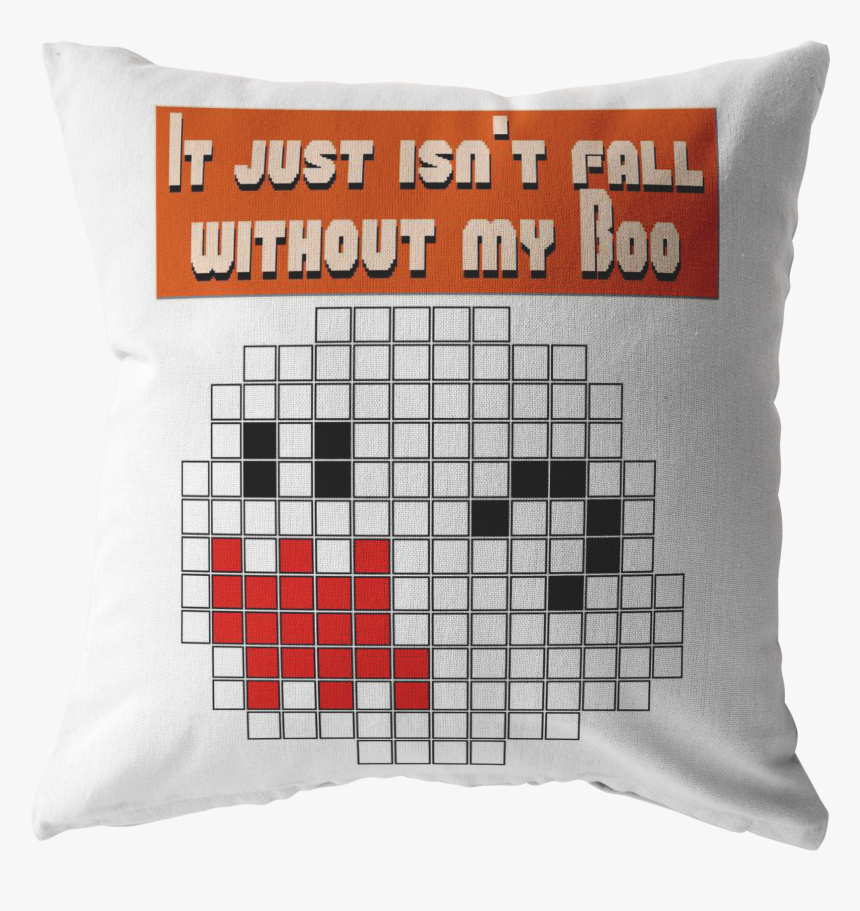 It Just Isn T Fall Without My Boo Pillow - Pixel Art Mario Brose, HD Png Download