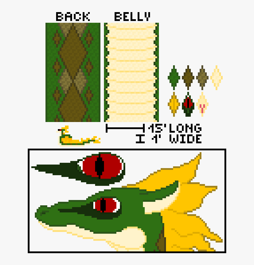 Quetzalcoatl Form Ref Bits - Illustration, HD Png Download