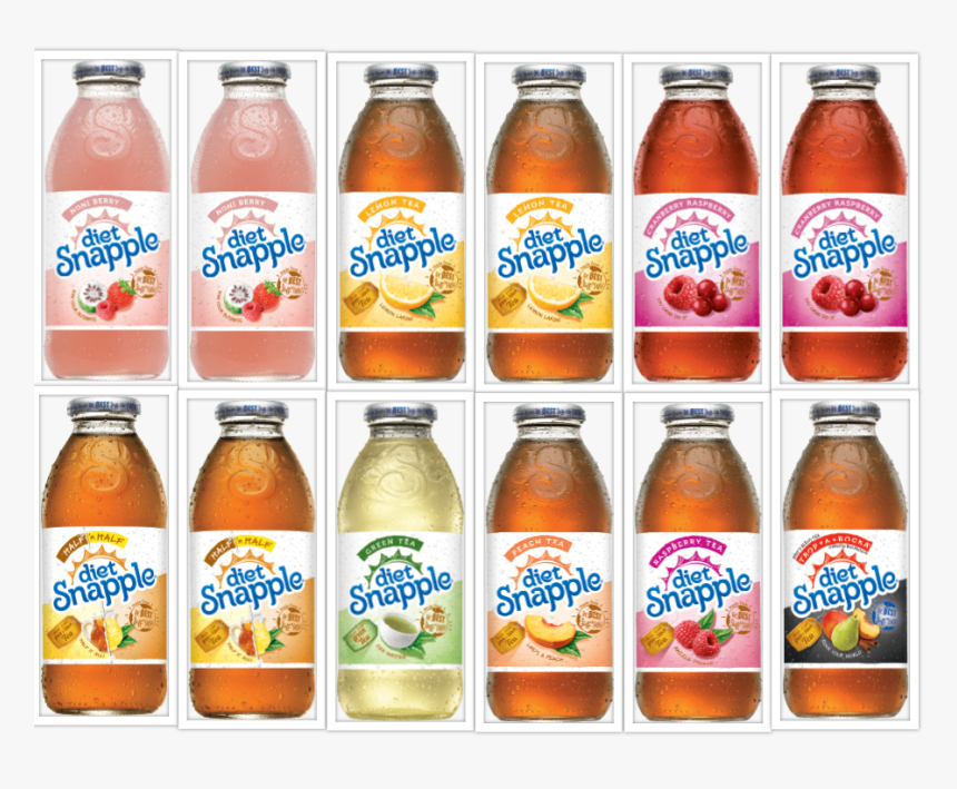 Diet Snapple Variety Pack - Fizzy Snapple, HD Png Download