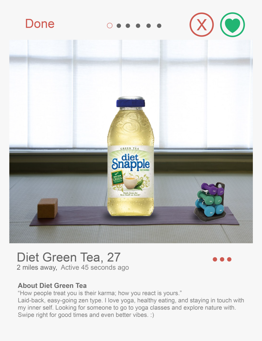 Green Tea Snapple - Snapple, HD Png Download