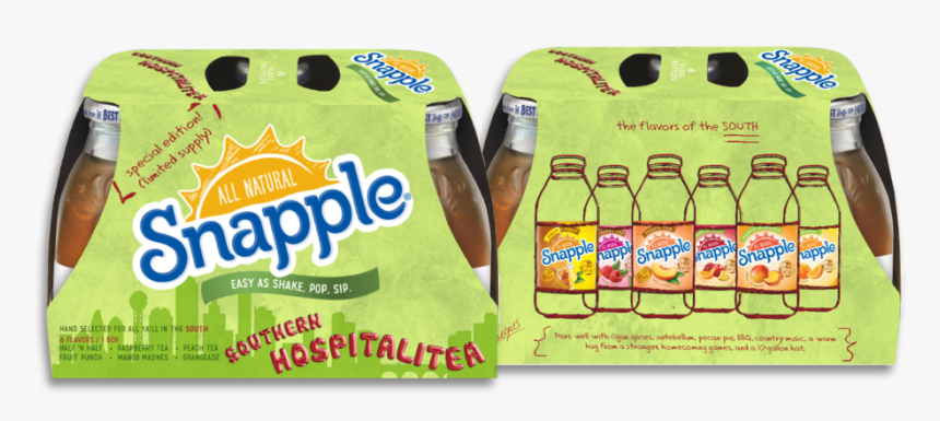 Snapple Lemon Tea, - Dairy, HD Png Download