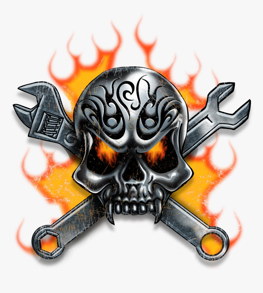 Spiral Direct Skull Blast Mens Hoody Tattoo Fire Skull - Skull Games Symbol, HD Png Download