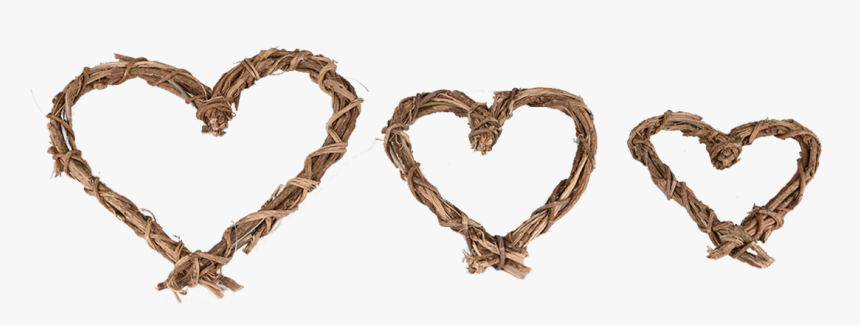 Heart Twig Wreath - Heart, HD Png Download