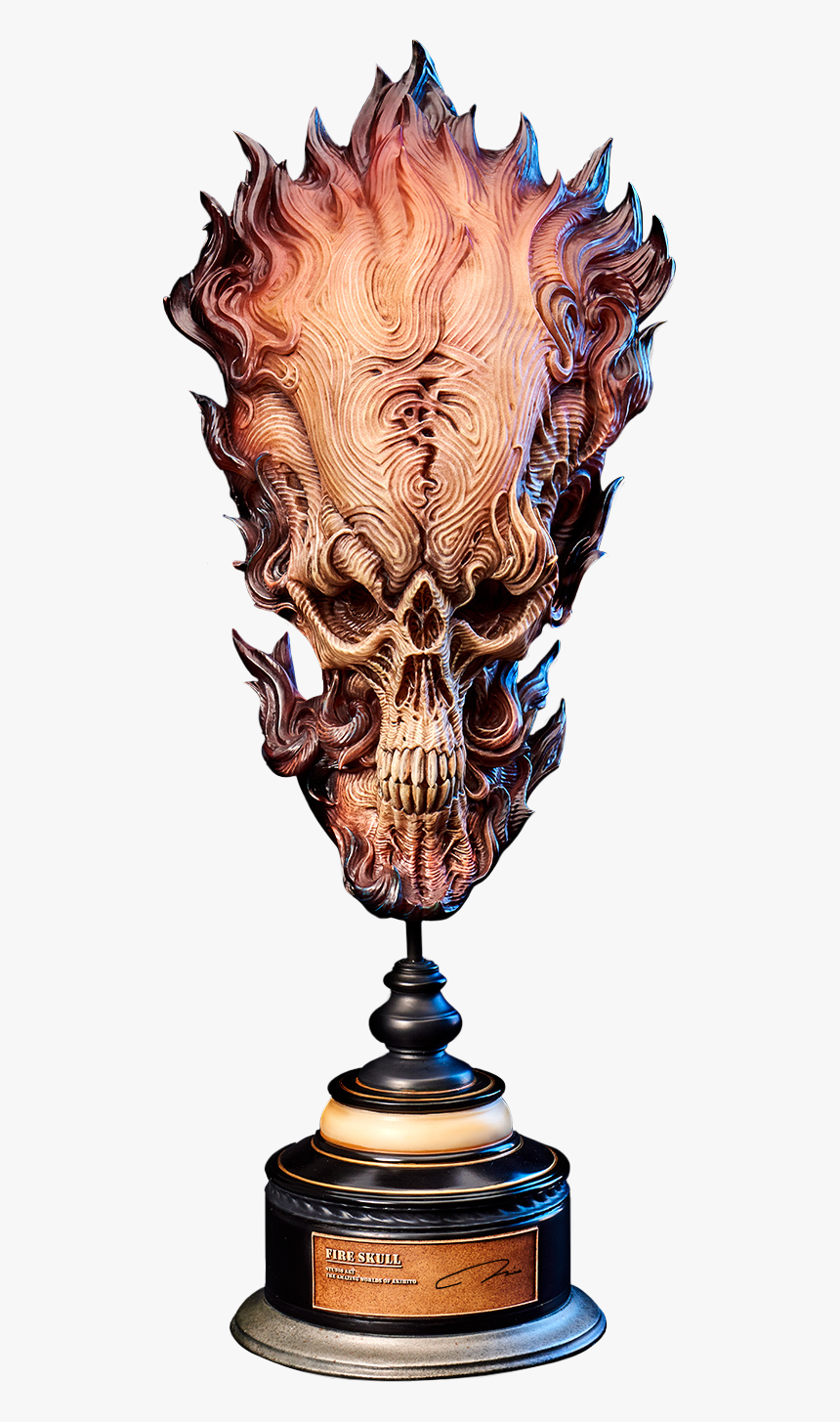 Fire Skull - Uncle Milton Star Wars Skull, HD Png Download