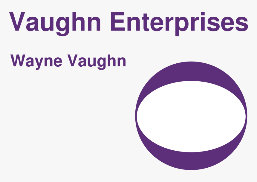 Vaughn Enterprises Logo Png Transparent - Circle, Png Download