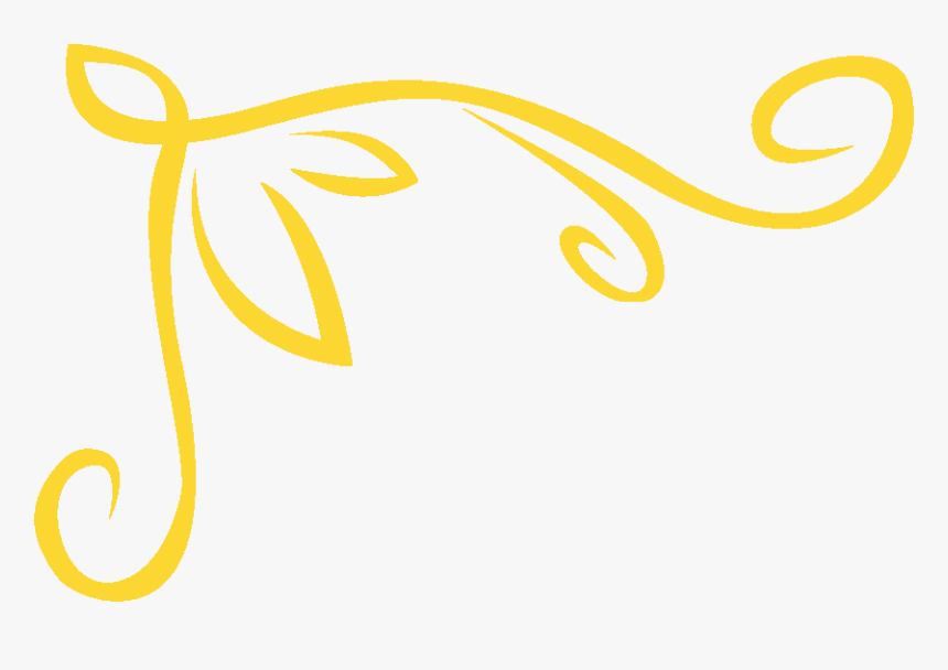 Golden Corner Graphic - Calligraphy, HD Png Download