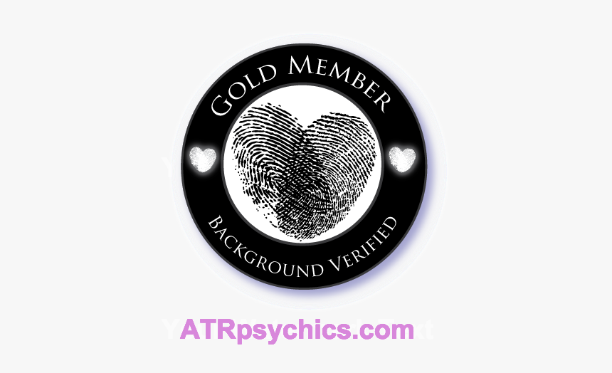 Psychic Website Seal Gold Member With Background Check - Label, HD Png Download