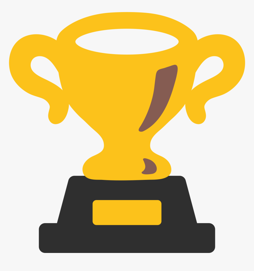 Trophy Clipart Emoji - Transparent Trophy Emoji, HD Png Download