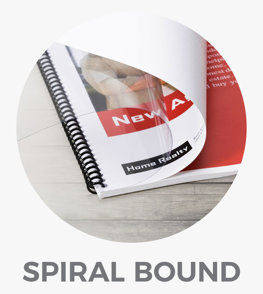Spiral Bound Booklets - Label, HD Png Download