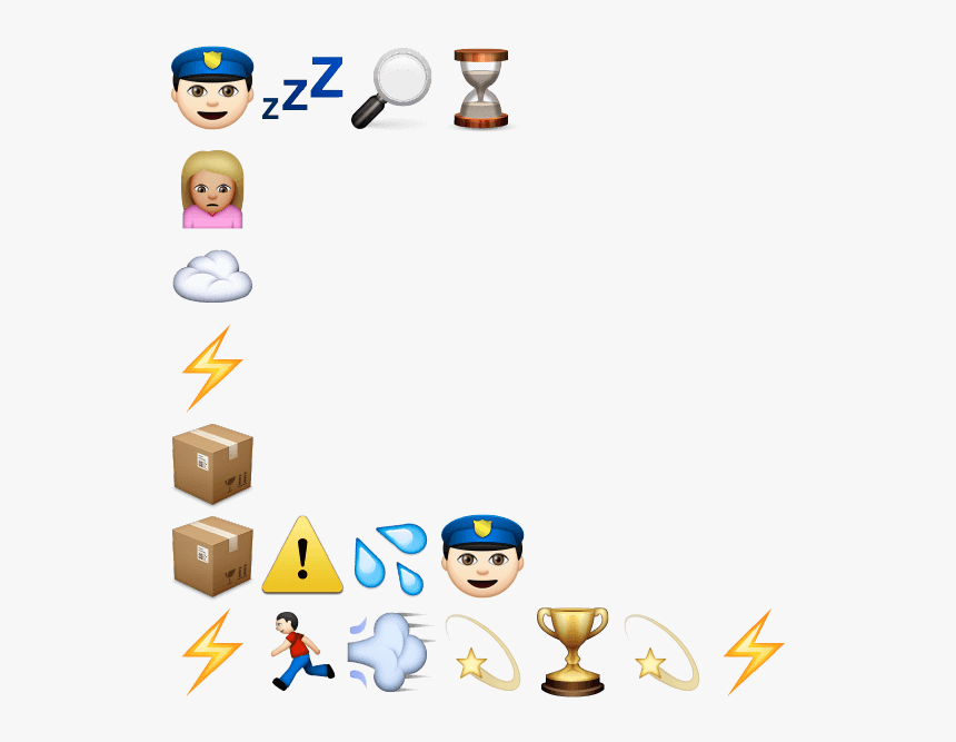 10 Superhero Origin Stories Told With Emoji - Flash Describe In Emojis, HD Png Download