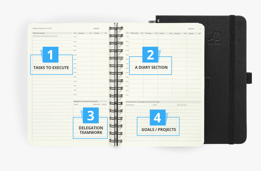 Action Day Planner 2019, HD Png Download