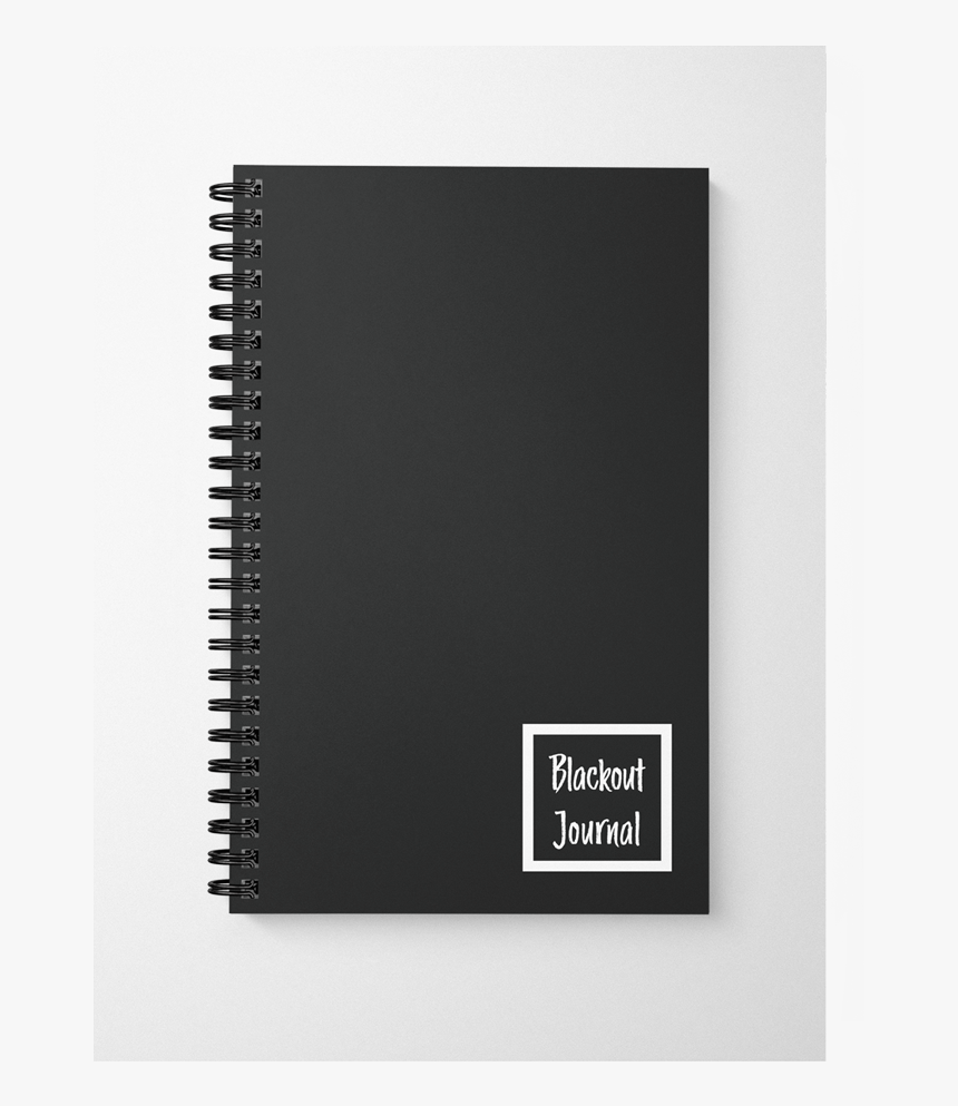 Blackout Journal - Sketch Pad, HD Png Download