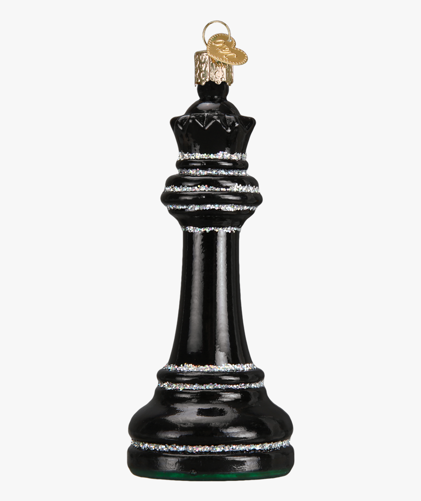 Old World Christmas Black Chess Piece Christmas Ornament, - Black Chess Piece, HD Png Download