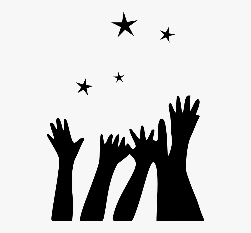Reach For The Stars Png, Transparent Png